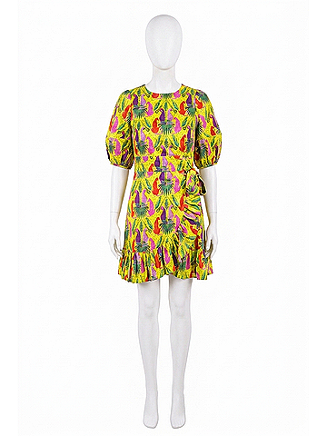 Emily McCarthy Lola Dress - Peekaboo in Multi (view 1)