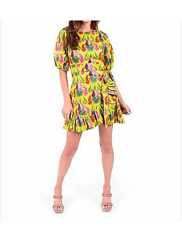 Emily McCarthy Lola Dress - Peekaboo in Multi (view 2)