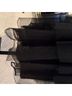 BCBGMAXAZRIA 100% Polyester Solid Black Cocktail Dress Size 2 - photo 8