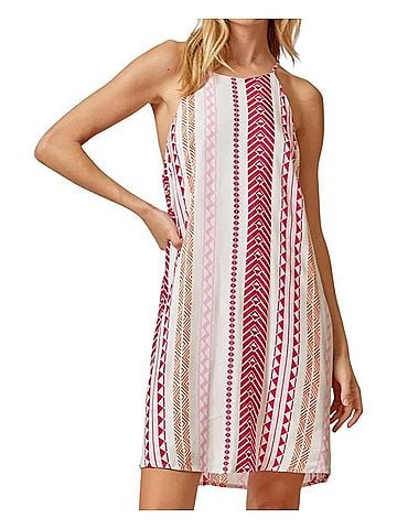 Andree by UNIT Next To Me Dress in Pink (view 2)