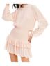 Allison Pink Pixie Mini Dress in Blush Size S - photo 4