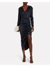 Veronica Beard Solid Blue Women's Cameri Dress in Blue Size 2 - photo 2