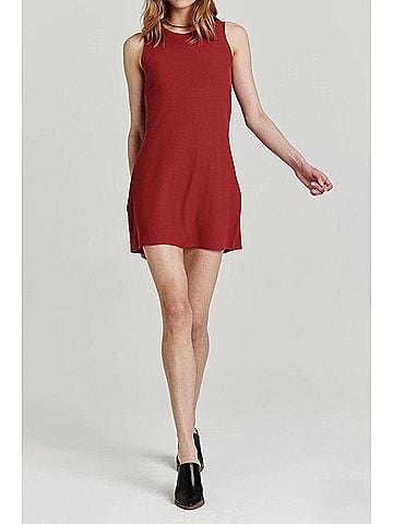 Another Love Justine Dress in Vino (view 2)