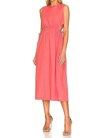 Rails Yvette Dress in Coral (view 2)