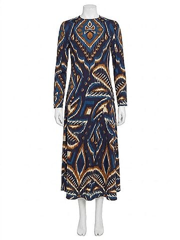 FARM Rio Pineapple Ikat Maxi Dress in Multi (view 1)