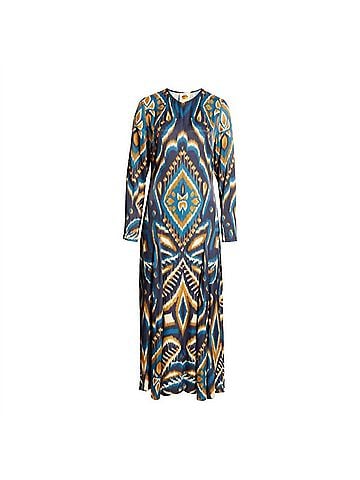 FARM Rio Pineapple Ikat Maxi Dress in Multi (view 2)