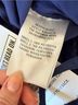 Wildfang 100% Polyester 24% Rayon 2% Spandex 95% Polyester 5% Spandex Solid Blue Casual Pants Size M - photo 6