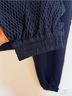 Wildfang 100% Polyester 24% Rayon 2% Spandex 95% Polyester 5% Spandex Solid Blue Casual Pants Size M - photo 7