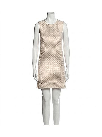 Sanctuary Crochet Dress in Eco Natural (view 1)