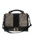 Kelsi Dagger Brooklyn Animal Print Black Ivory Shoulder Bag One size - photo 1