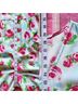 Express 100% Rayon Floral Pink Blue Romper Size 2 - photo 9
