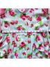 Express 100% Rayon Floral Pink Blue Romper Size 2 - photo 8