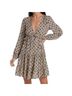 Veronica Beard Floral Multi Color Casual Dress Size 4 - photo 1