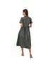 Tuckernuck 100% Polyester 3% Spandex 97% Polyester Floral Green Multi Color Casual Dress Size S - photo 2