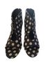 ASHRO 100% Other Polka Dots Black Heels Size 8 - photo 1