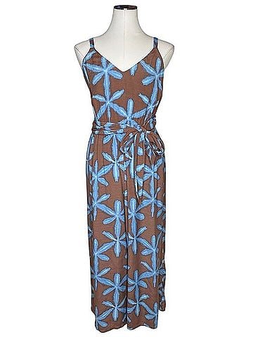 LOFT The Original Tie Dye Wrap Cami Jumpsuit Jumpsuit (view 2)