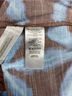 LOFT The Original 100% Viscose 100% Rayon Tie-dye Brown Blue Jumpsuit Size M - photo 7