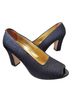 Walter Steiger Solid Black Heels Size 8 (narrow) - photo 2