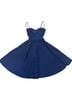 Stop Staring! Polka Dots Blue White Casual Dress Size XS - photo 2