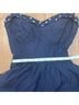 Stop Staring! Polka Dots Blue White Casual Dress Size XS - photo 7