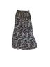 WAYF 100% Polyester Floral Black Blue Casual Skirt Size M - photo 1