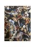 WAYF 100% Polyester Floral Black Blue Casual Skirt Size M - photo 5