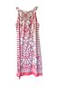 Barbara Gerwit Floral Stripes Pink White Casual Dress Size S - photo 2