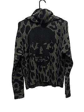 Skull Cashmere Pullover Hoodie