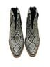 Ariat Snake Print Gray Brown Ankle Boots Size 8 - photo 1