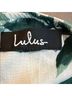Lulus 100% Rayon Tropical White Green Casual Dress Size XS - photo 10