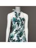 Lulus 100% Rayon Tropical White Green Casual Dress Size XS - photo 7