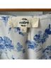 Entro 100% Polyester Floral Blue White Casual Dress Size L - photo 3