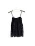 Free People 100% Polyester 100% Viscose Floral Black Cocktail Dress Size L - photo 2