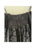 Free People 100% Polyester 100% Viscose Floral Black Cocktail Dress Size L - photo 6