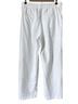 Gap Solid White Linen Pants Size 6 (petite) - photo 2