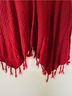 Lularoe 100% Acrylic Print Red Poncho One size - photo 4