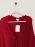 Lularoe 100% Acrylic Print Red Poncho One size - photo 3