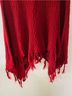 Lularoe 100% Acrylic Print Red Poncho One size - photo 7