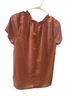 Papermoon Red Short Sleeve Blouse Size M - photo 2