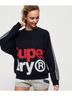 Superdry Black Red Sweatshirt Size 8 - photo 6