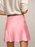 Amazon Basics 100% Satin Solid Pink Casual Skirt Size L - photo 5