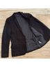 Zadig & Voltaire Solid Black Blazer Size M - photo 5