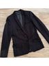 Zadig & Voltaire Solid Black Blazer Size M - photo 9