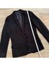 Zadig & Voltaire Solid Black Blazer Size M - photo 11