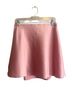 Amazon Basics 100% Satin Solid Pink Casual Skirt Size L - photo 1