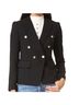 Club Monaco 67% Acetate 33% Polyester 100% Polyester Black Jacket Size 6 - photo 1