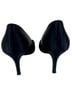 Stuart Weitzman 100% Other Solid Black Heels Size 8 1/2 - photo 2