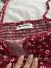 Melrose Floral Red Sleeveless Blouse Size L - photo 3