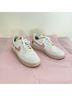 Nike 100% Leather White Pink Sneakers Size 6 1/2 - photo 3