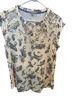 Daniel Rainn Floral Multi Color Short Sleeve Blouse Size M - photo 1